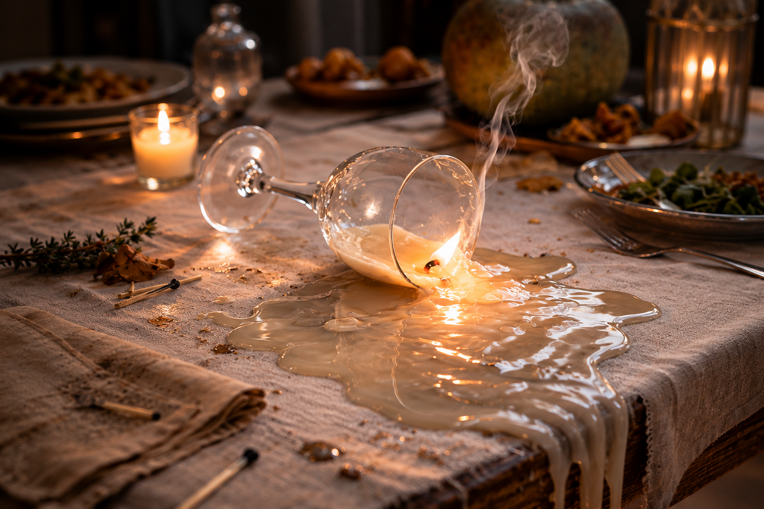 Can You Make a Candle in a Stemmed Glass? When Aesthetics Overlook Function